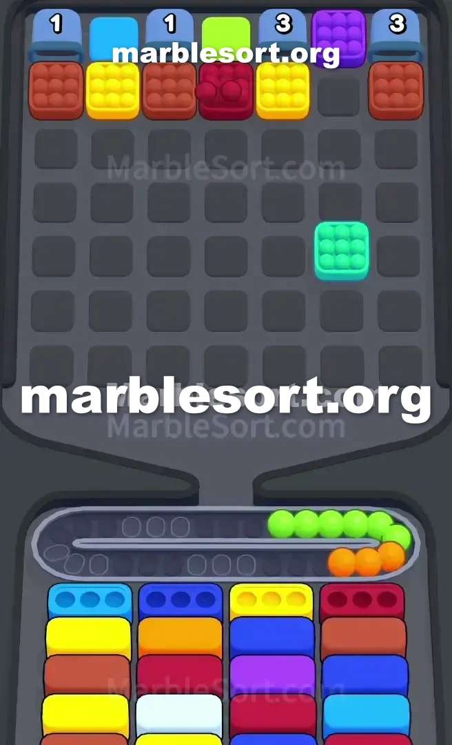 Marble Sort Level 647 screenshot 3