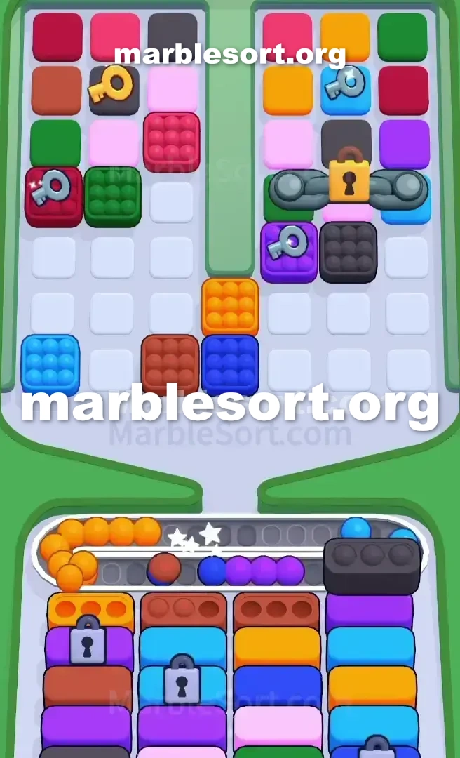 Marble Sort Level 649 screenshot 2