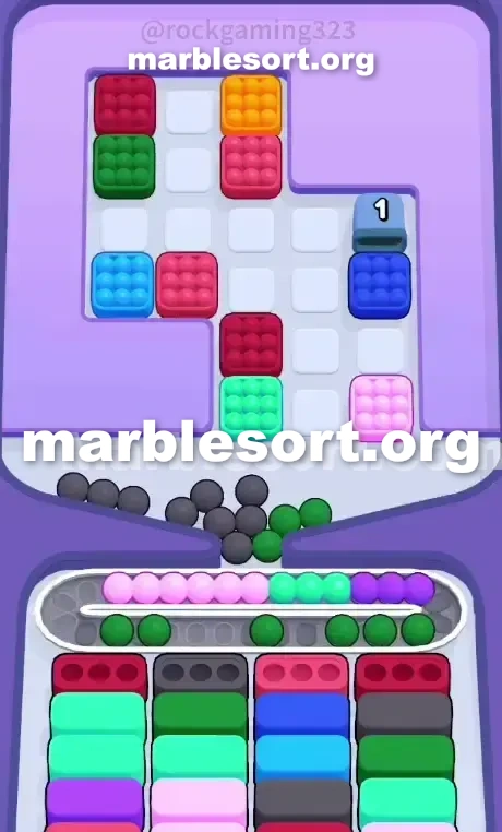 Marble Sort Level 65 screenshot 3