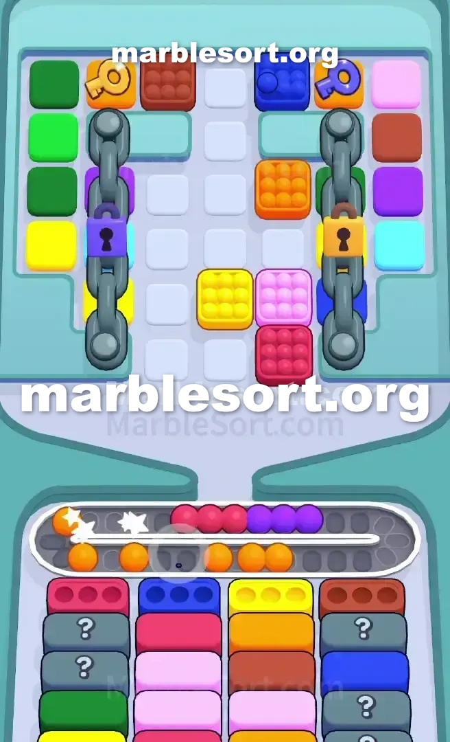 Marble Sort Level 651 screenshot 2