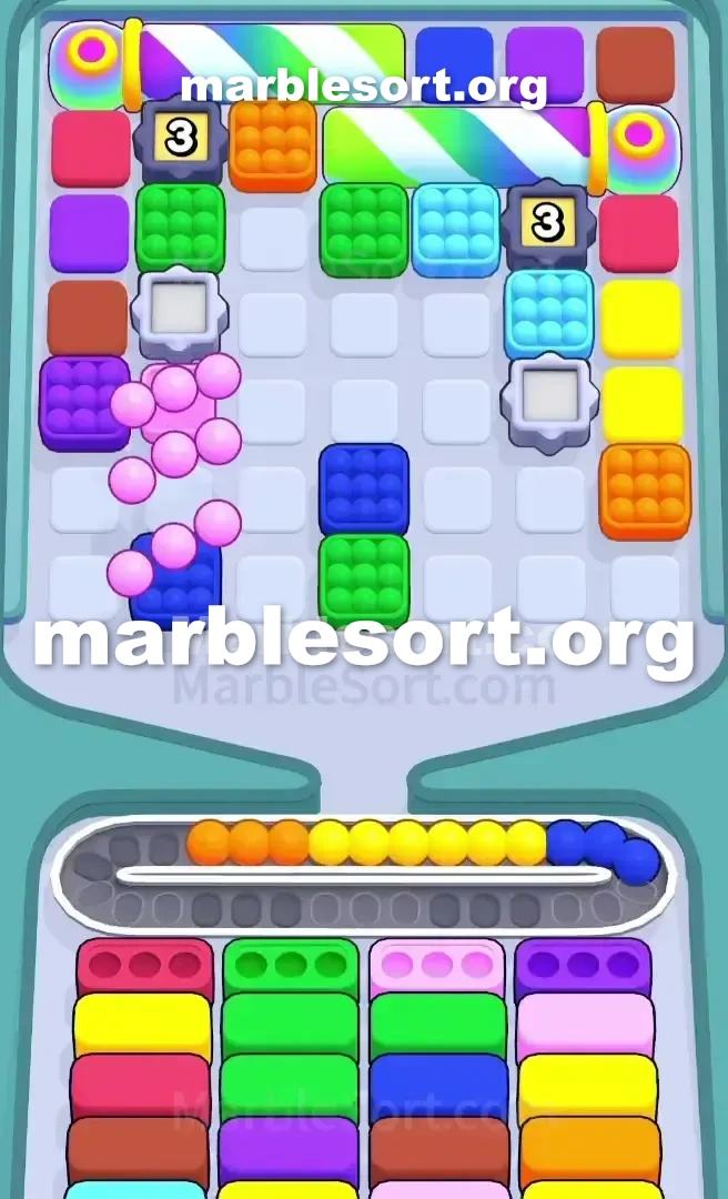 Marble Sort Level 652 screenshot 2