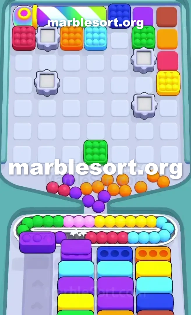 Marble Sort Level 652 screenshot 3