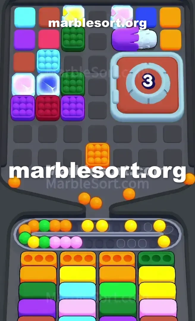 Marble Sort Level 654 screenshot 2