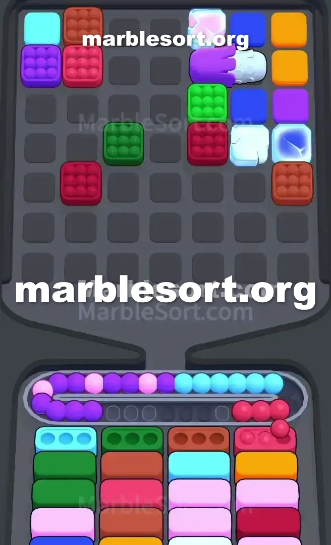 Marble Sort Level 654 screenshot 3