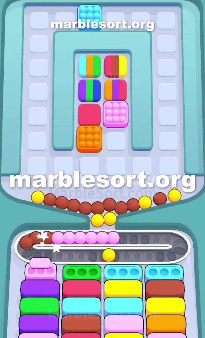 Marble Sort Level 655 screenshot 3