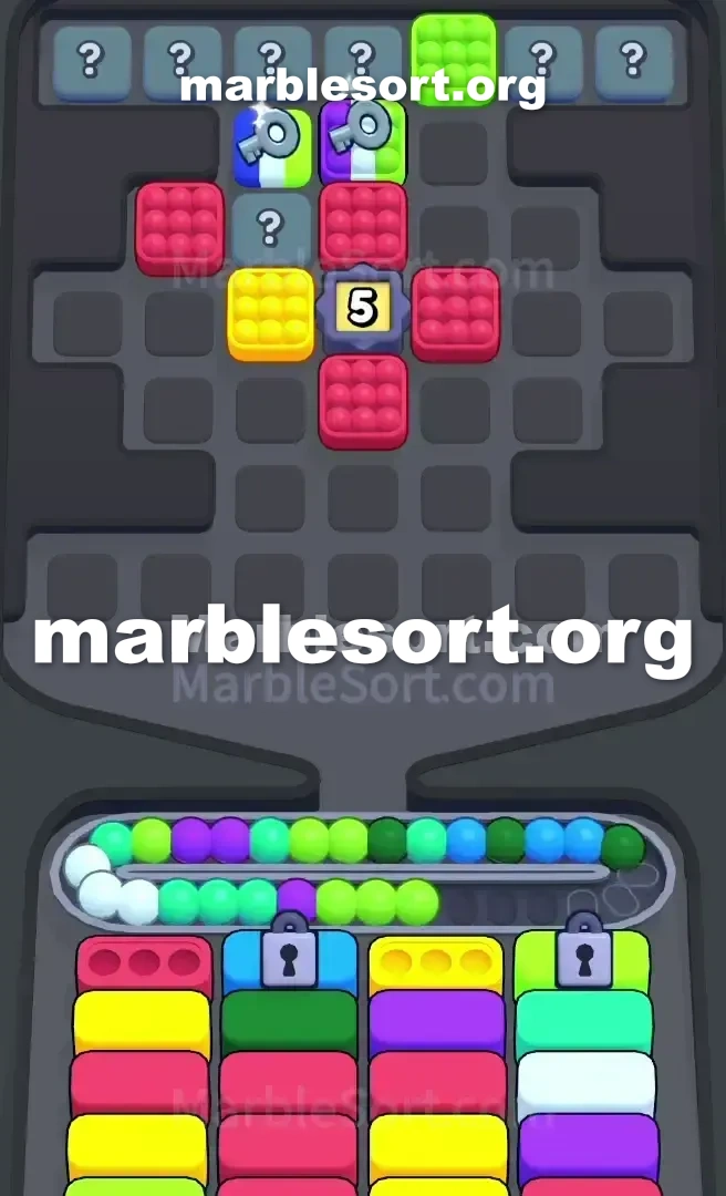 Marble Sort Level 657 screenshot 3