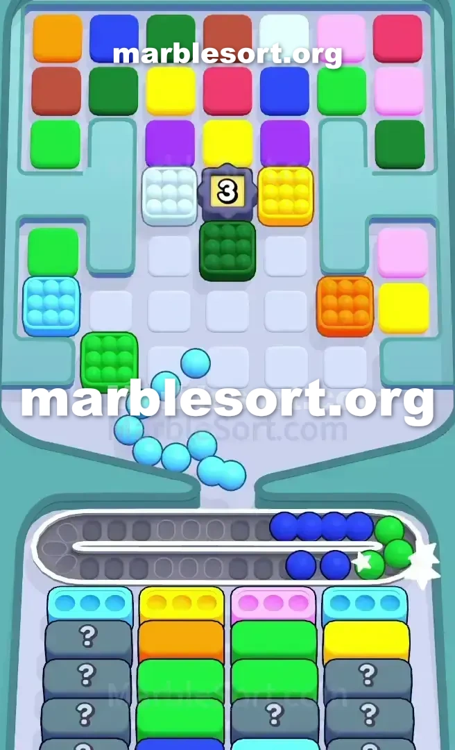 Marble Sort Level 659 screenshot 2