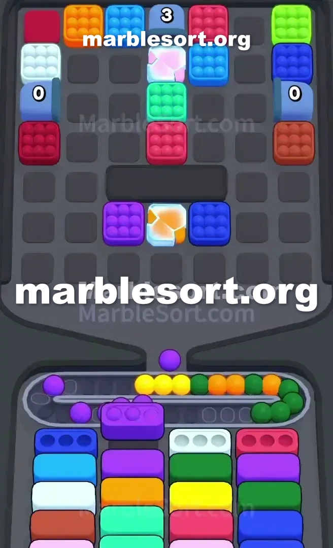 Marble Sort Level 660 screenshot 3