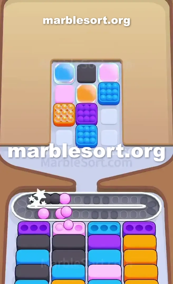 Marble Sort Level 661 screenshot 2