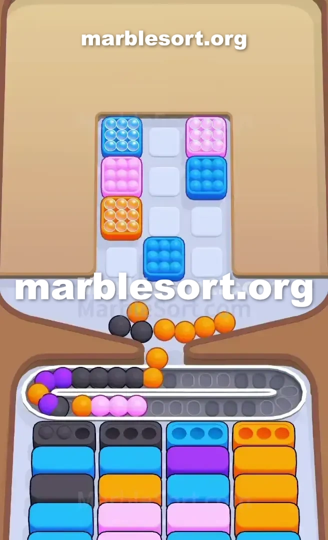 Marble Sort Level 661 screenshot 3
