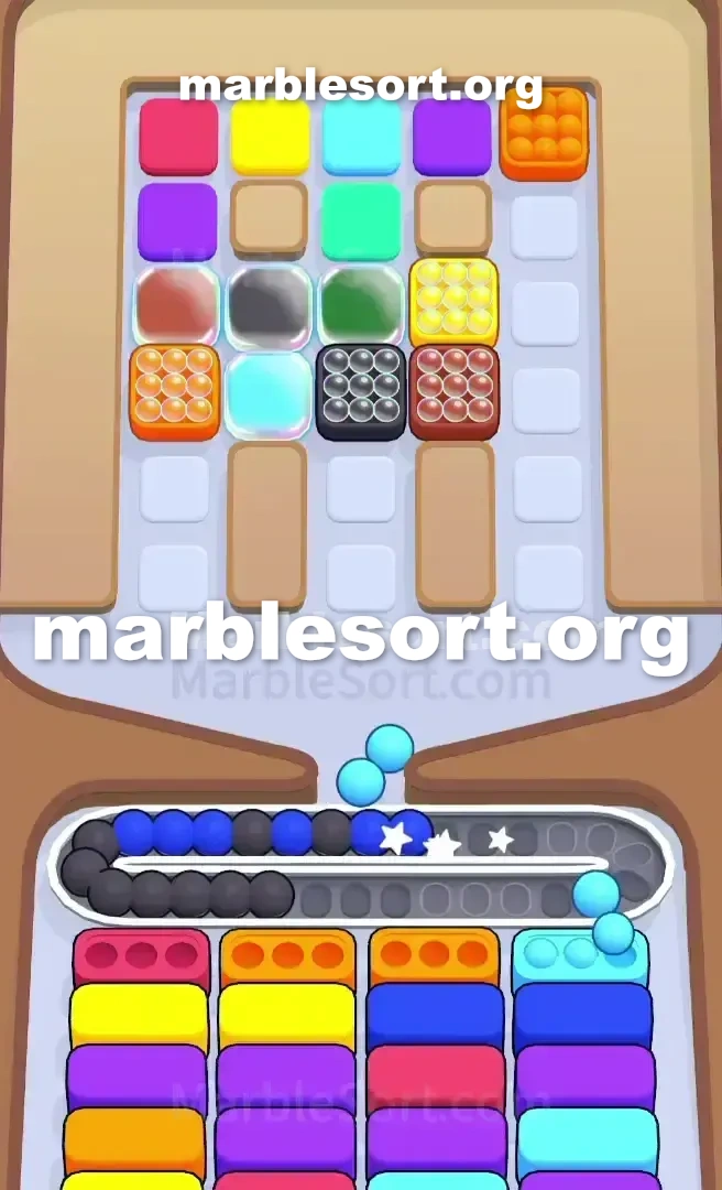 Marble Sort Level 663 screenshot 2