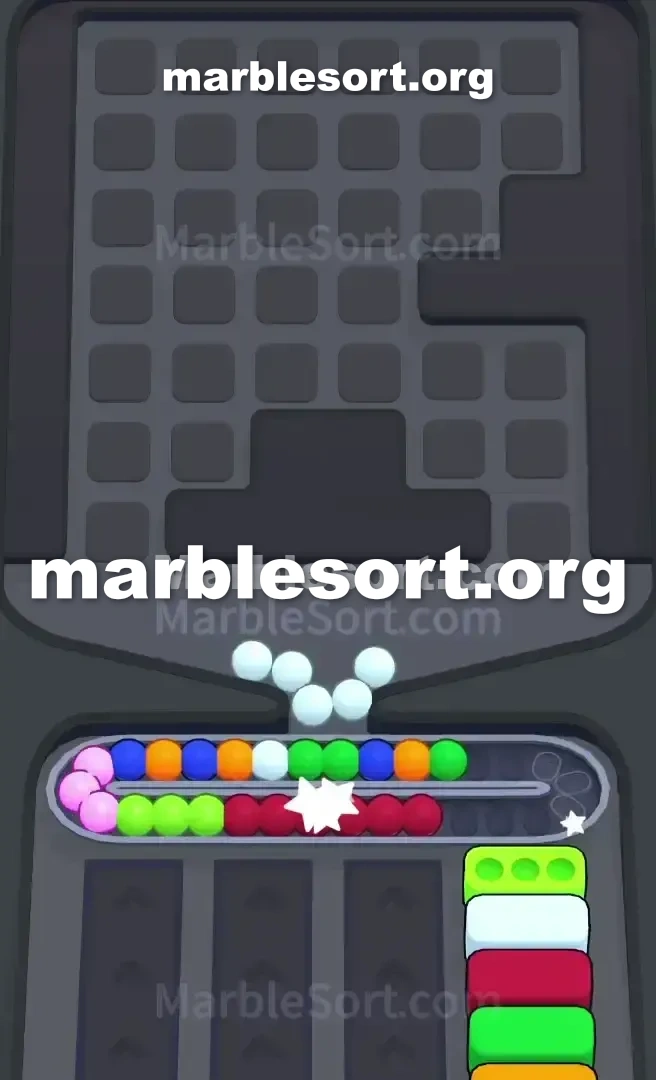 Marble Sort Level 664 screenshot 4
