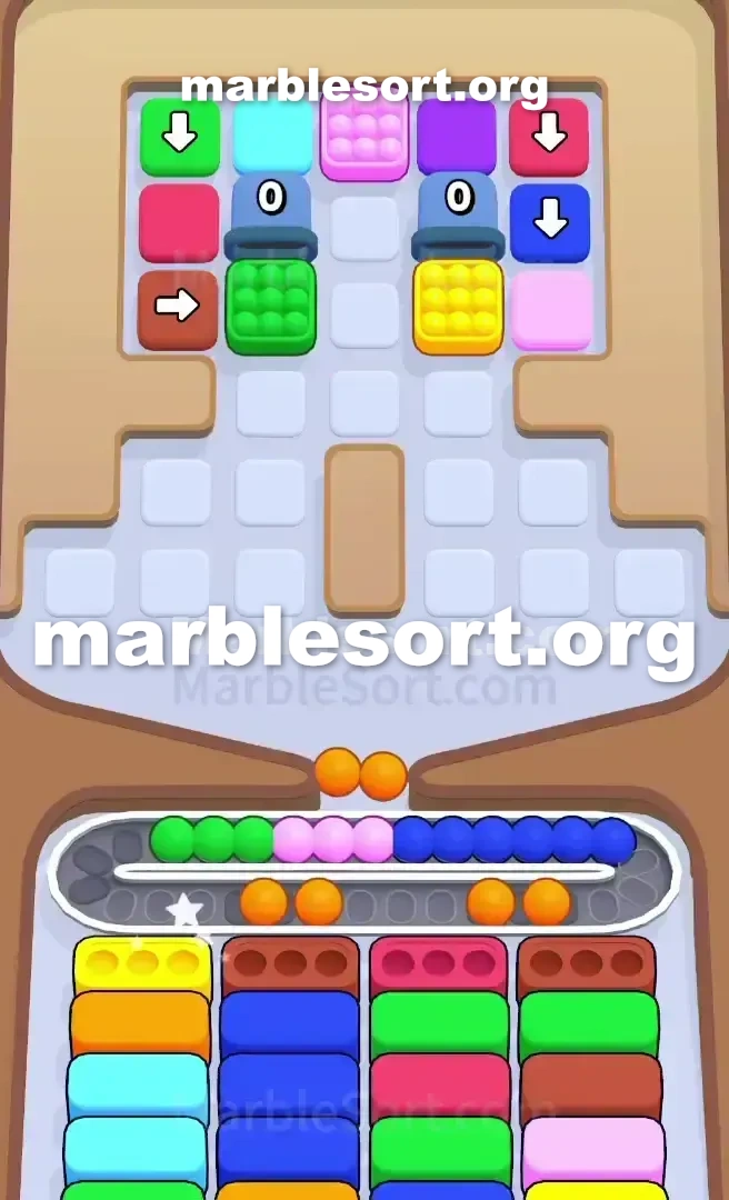 Marble Sort Level 665 screenshot 3