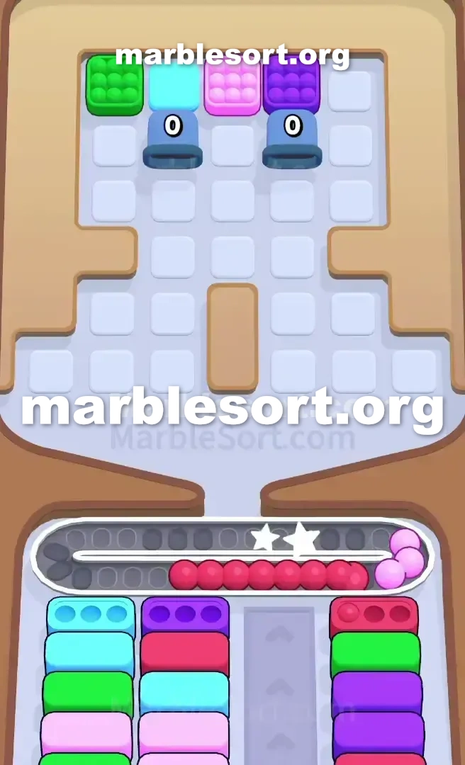 Marble Sort Level 665 screenshot 4