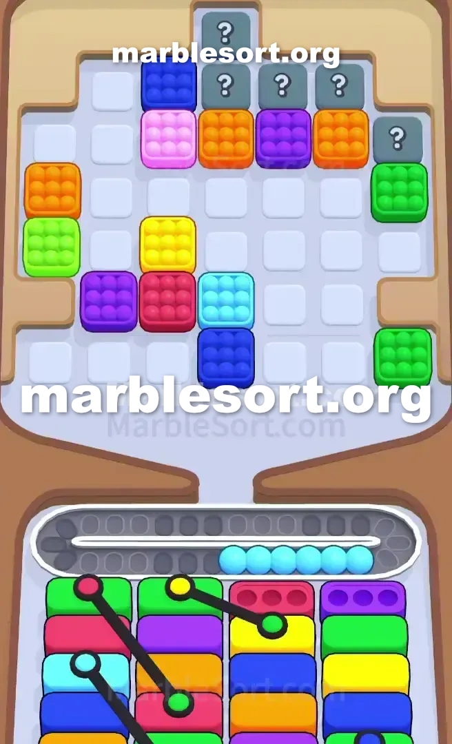 Marble Sort Level 668 screenshot 3