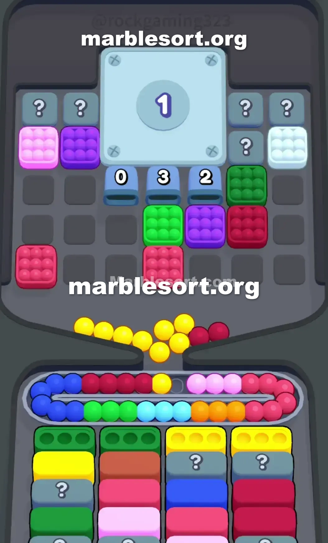 Marble Sort Level 67 screenshot 2