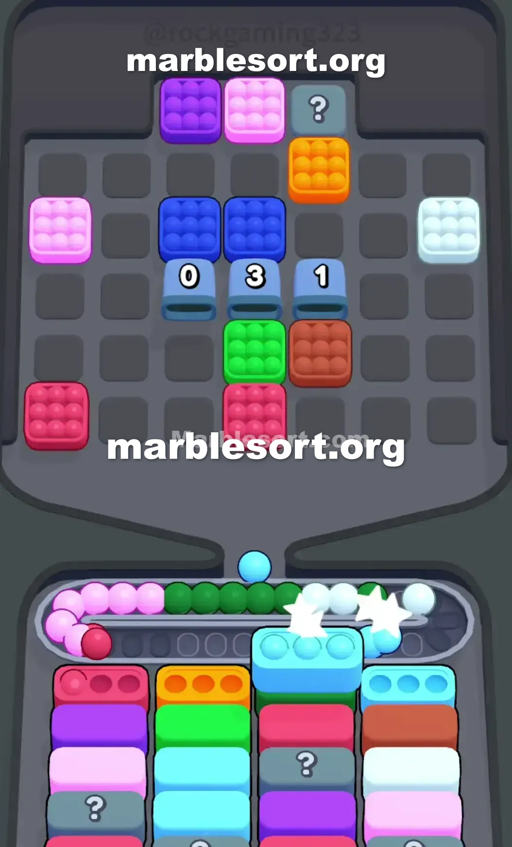 Marble Sort Level 67 screenshot 3