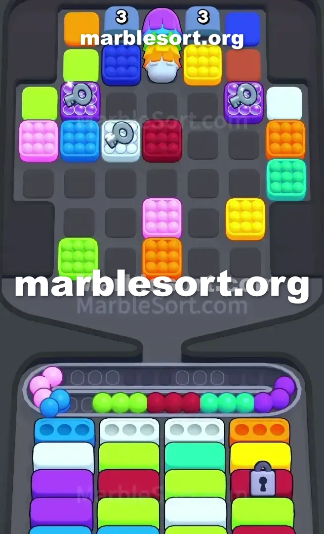 Marble Sort Level 670 screenshot 2
