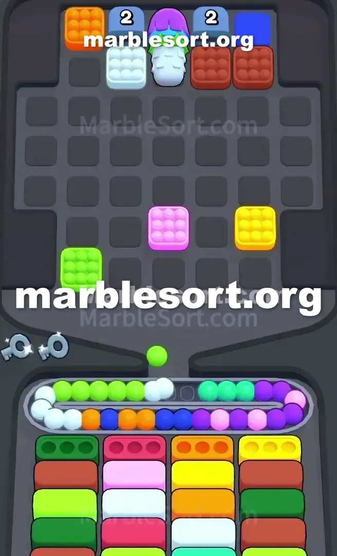 Marble Sort Level 670 screenshot 3