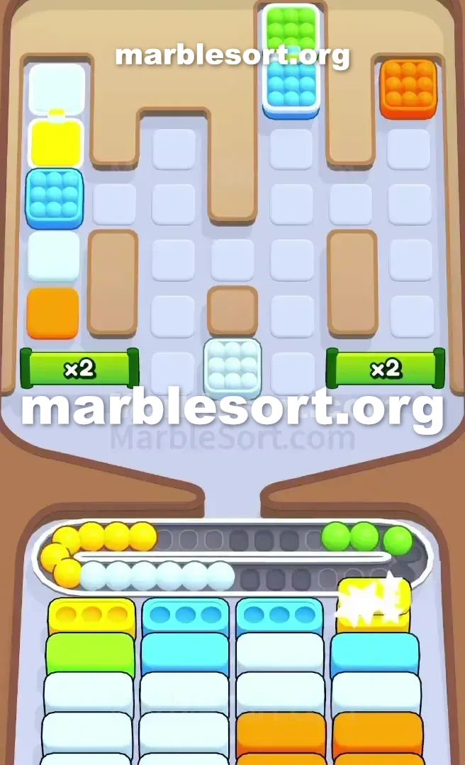 Marble Sort Level 671 screenshot 3