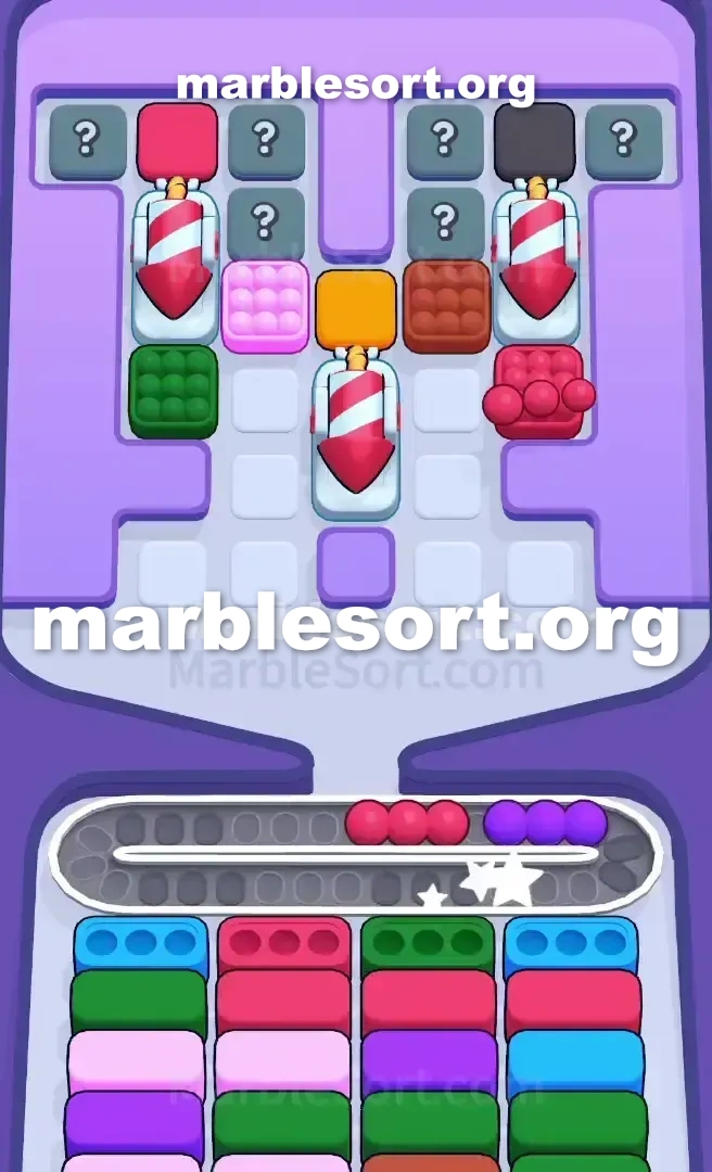 Marble Sort Level 672 screenshot 2