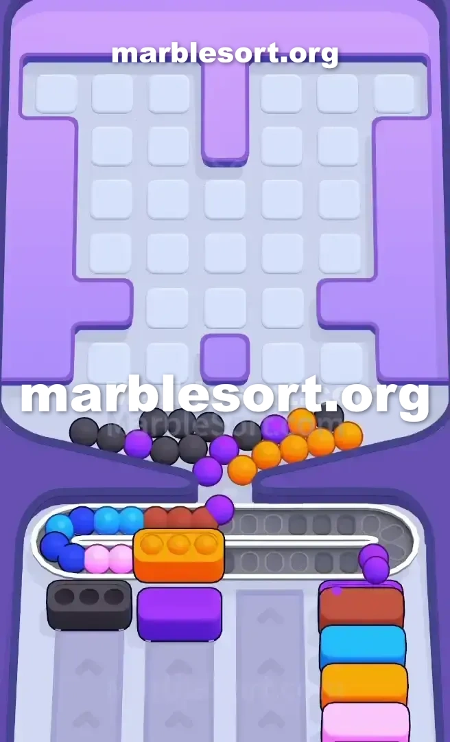 Marble Sort Level 672 screenshot 4