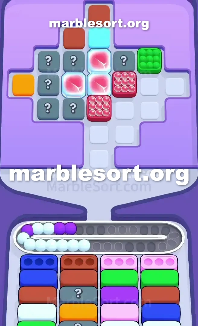 Marble Sort Level 673 screenshot 2