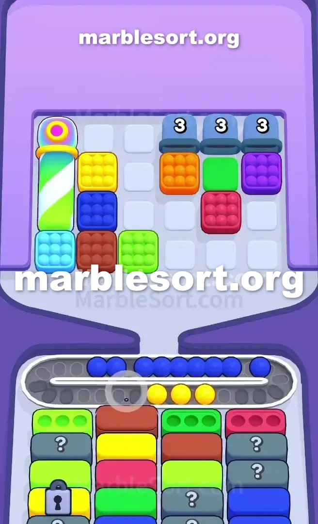 Marble Sort Level 676 screenshot 2