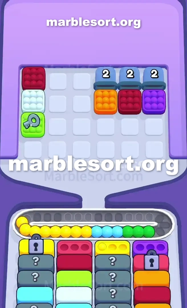 Marble Sort Level 676 screenshot 3