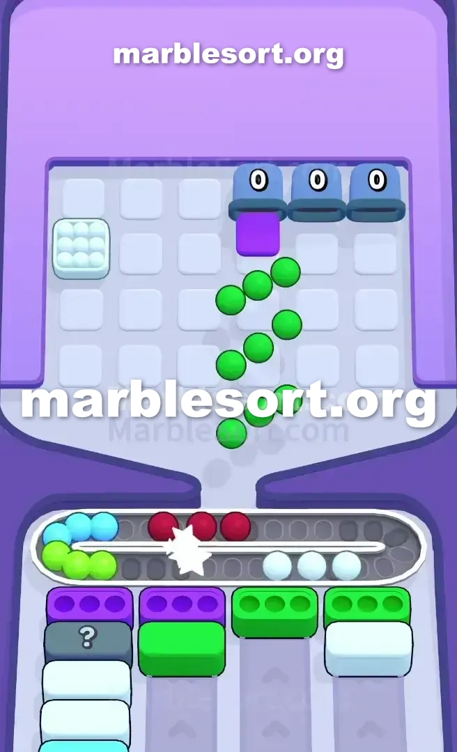 Marble Sort Level 676 screenshot 4