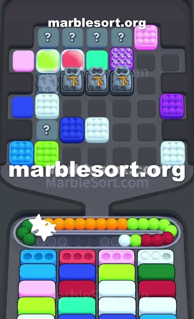 Marble Sort Level 677 screenshot 2