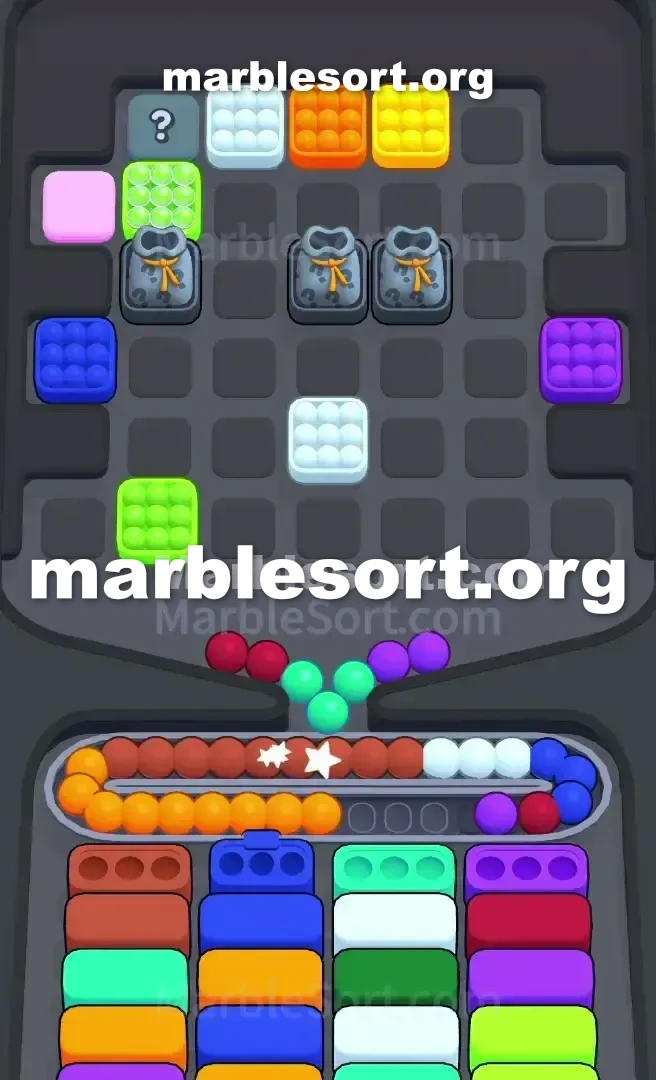 Marble Sort Level 677 screenshot 3
