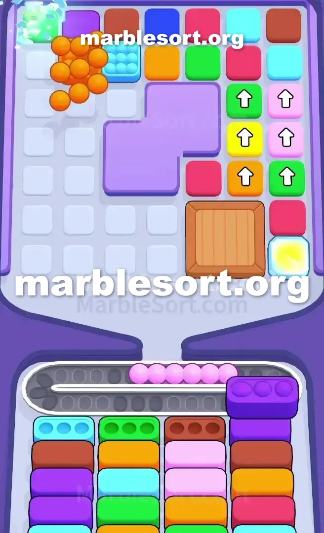 Marble Sort Level 681 screenshot 2