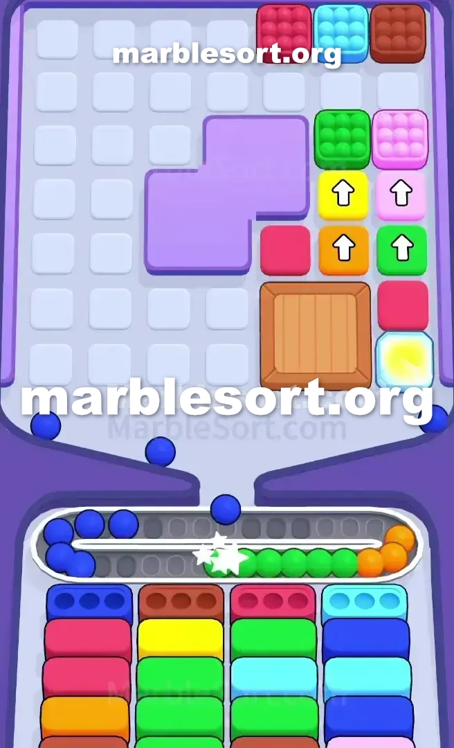 Marble Sort Level 681 screenshot 3