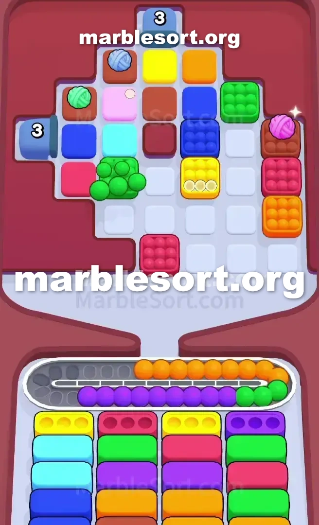 Marble Sort Level 685 screenshot 2
