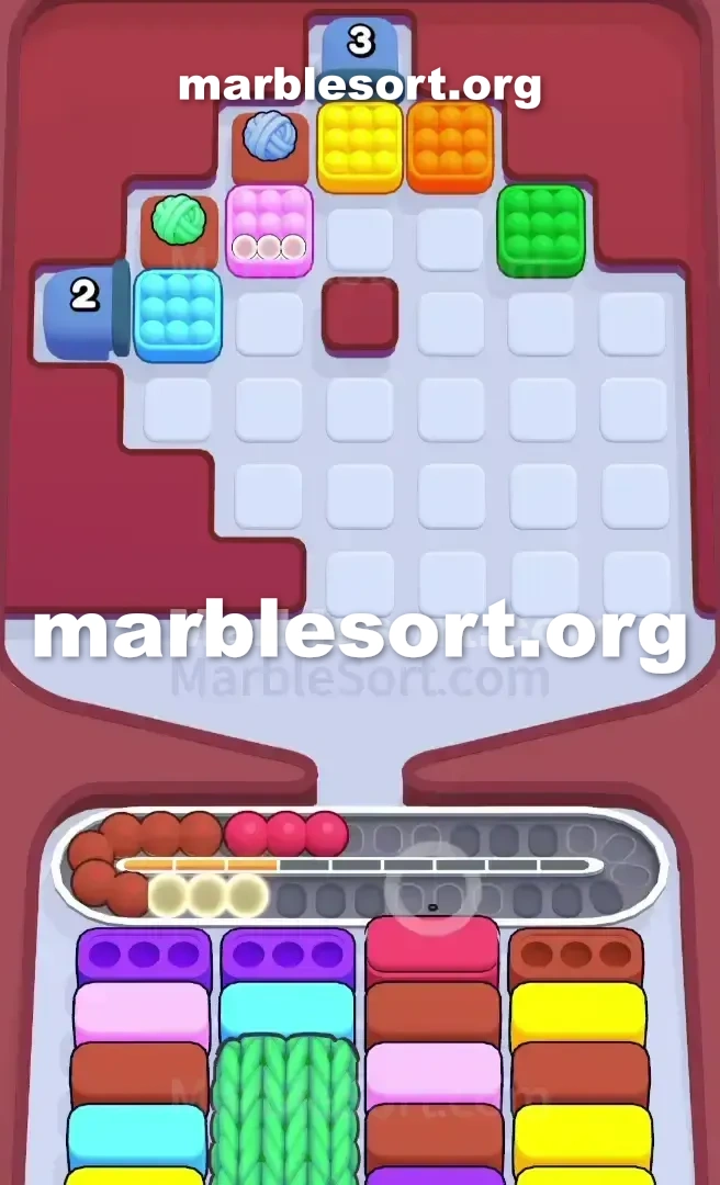 Marble Sort Level 685 screenshot 3