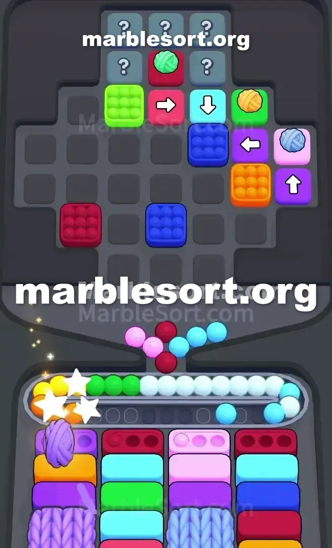 Marble Sort Level 687 screenshot 2