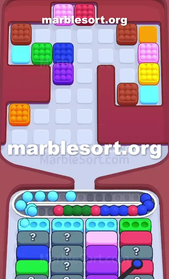 Marble Sort Level 691 screenshot 3