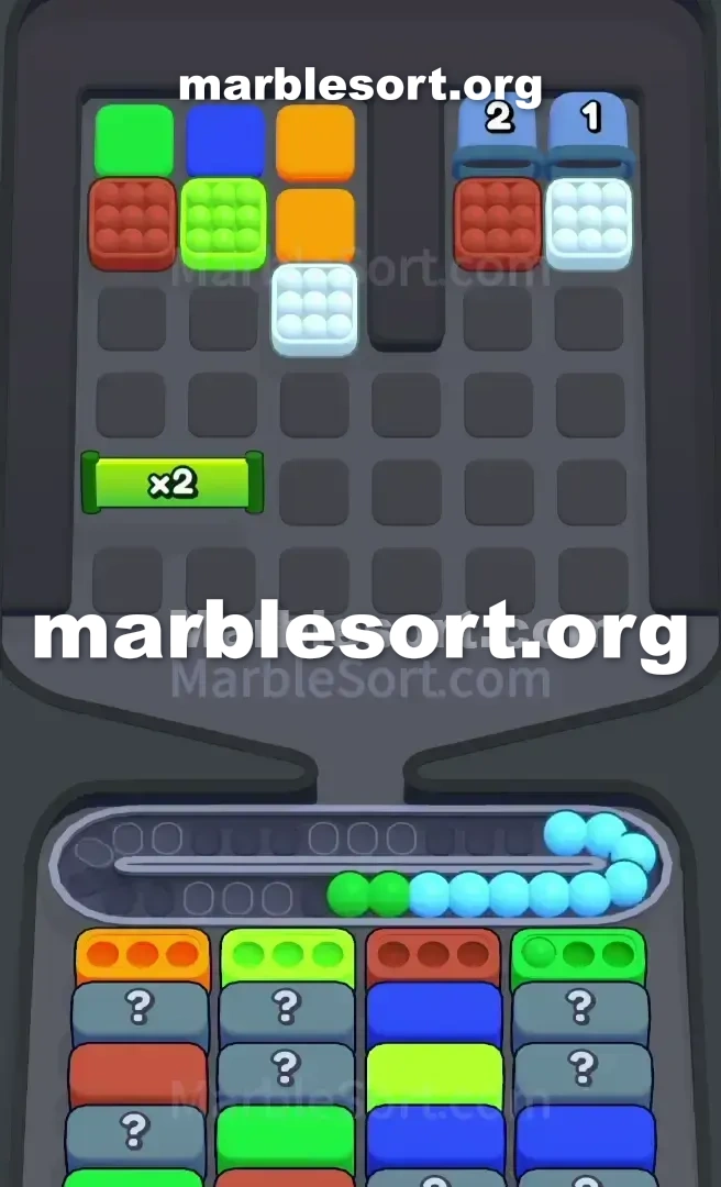 Marble Sort Level 694 screenshot 3