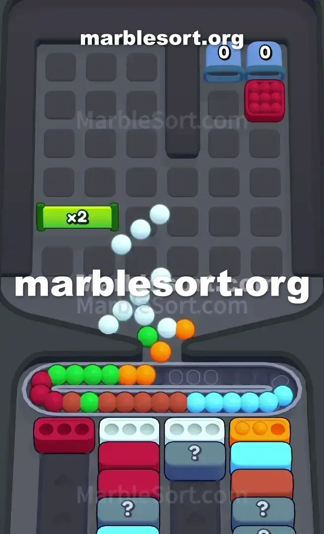 Marble Sort Level 694 screenshot 4
