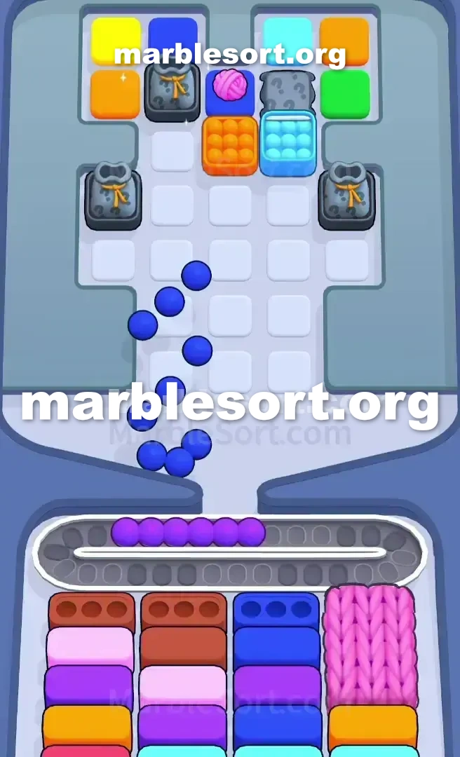 Marble Sort Level 695 screenshot 3