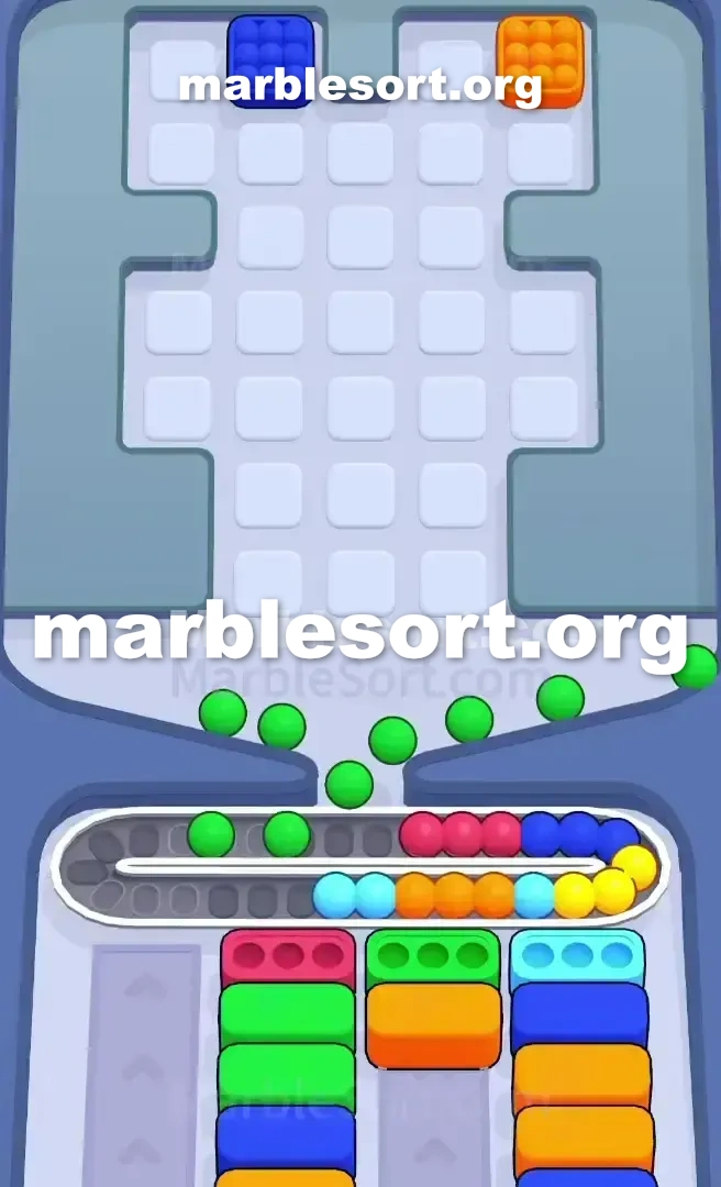 Marble Sort Level 695 screenshot 4