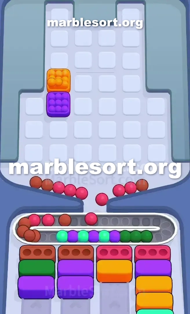 Marble Sort Level 696 screenshot 4