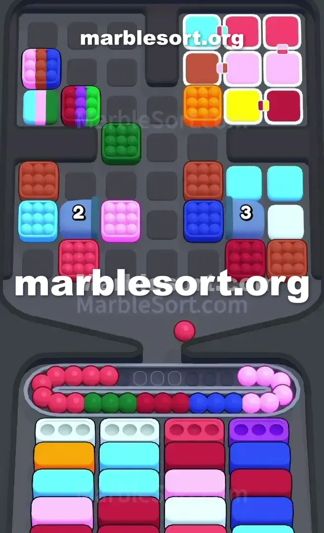 Marble Sort Level 697 screenshot 2