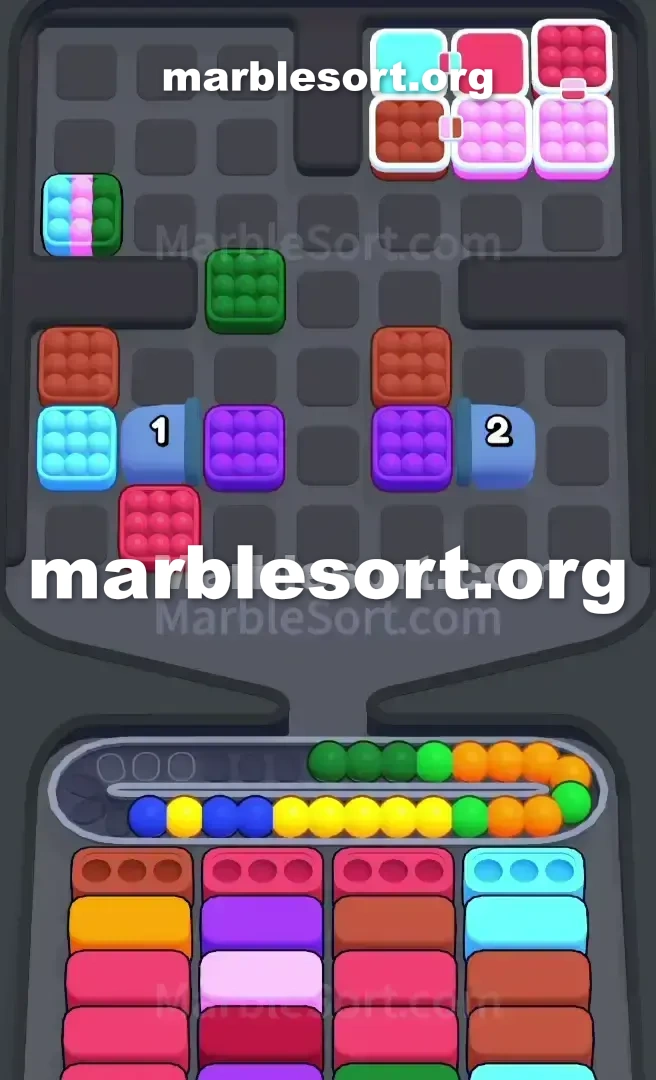 Marble Sort Level 697 screenshot 3