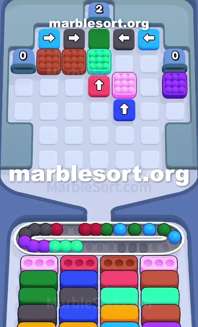 Marble Sort Level 698 screenshot 3