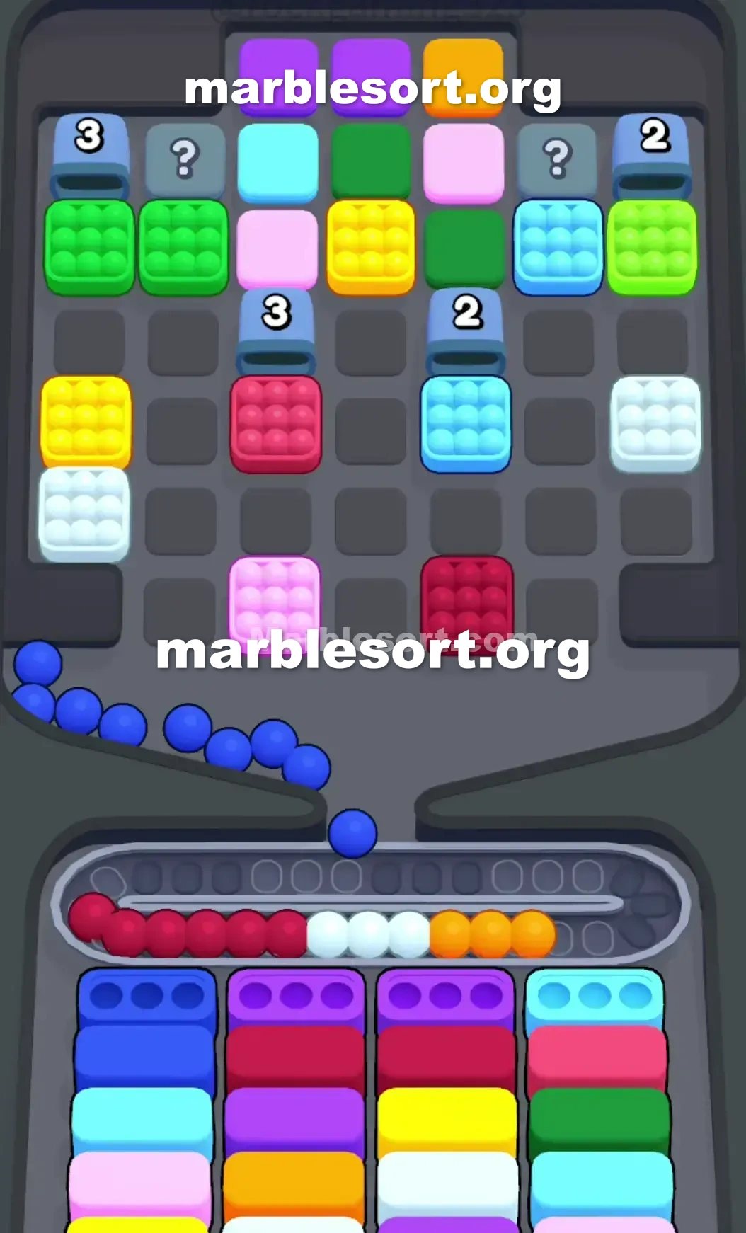 Marble Sort Level 70 screenshot 2