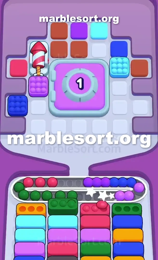 Marble Sort Level 705 screenshot 2