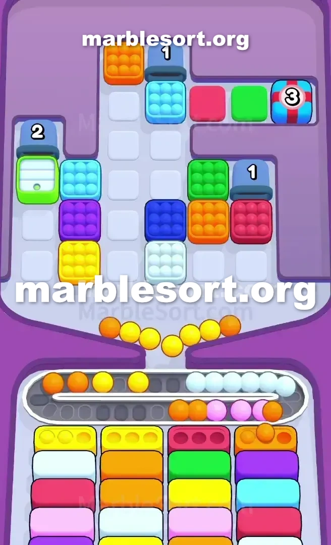 Marble Sort Level 706 screenshot 2