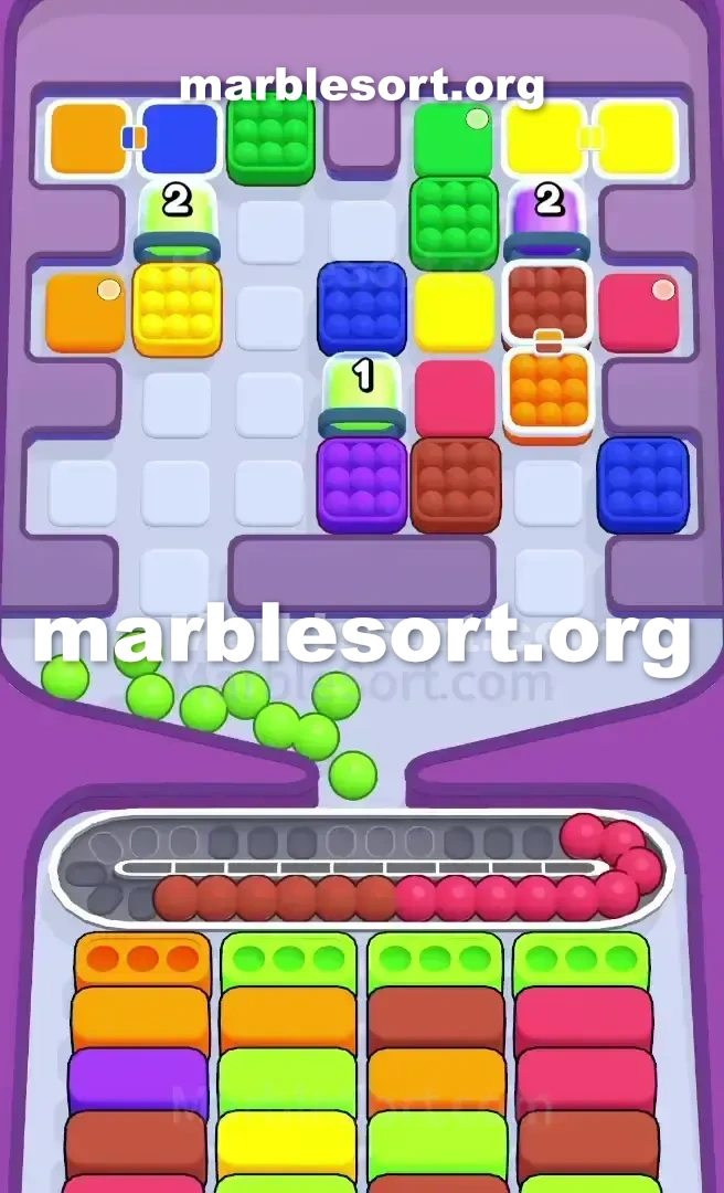 Marble Sort Level 708 screenshot 2